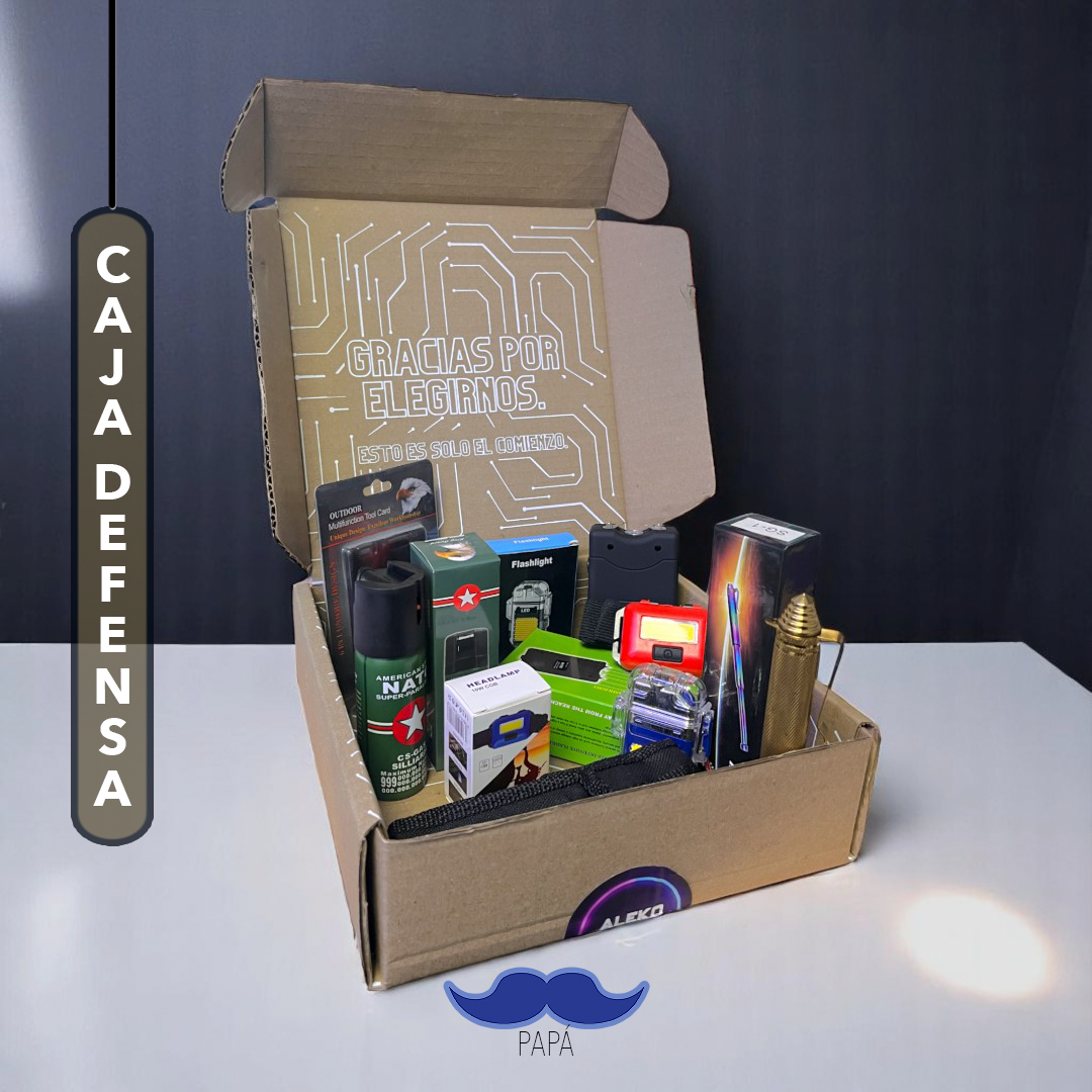 CAJA DEFENSA PERSONAL + ENVÍO GRATIS CAJA DEFENSA PERSONAL + ENVÍO GRATIS